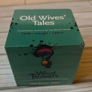 Brand New!  Sealed!!! Word Teasers  Old Wives Tales edition